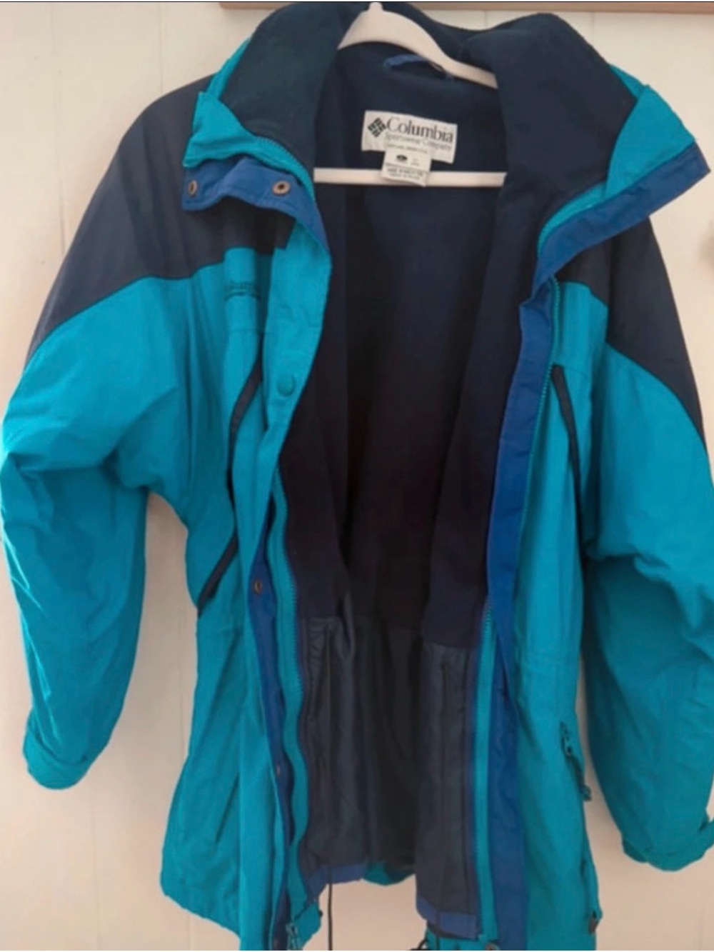 Vintage 90s Columbia Rare Jacket Set